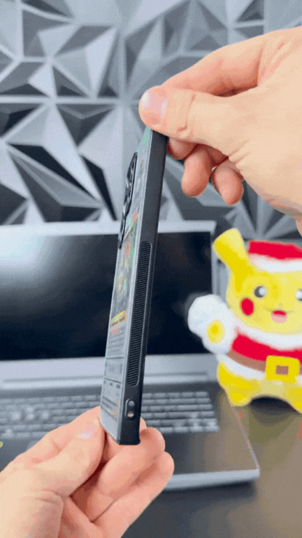 Funda con Efecto Visual en Movimiento